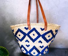 "This bag is handwoven in the souks of Morocco, from a palm leaf. It is a \"Slow Fashion\" product representing everything that is eco, ethical and green. Even though this Spring & Summer season is all about straw 🤍 Small round wicker French basket, hand woven in Marrakesh by friends and family. Ideal small shopper or beach bag. Also a perfect bag or gift for a girl - great for school books etc. This braided bag is perfect anytime and everywhere, Especially in the summer and there are those who Handwoven Palm Leaf Bag For Vacation, Palm Leaf Tote Bag For Shopping, Handmade Palm Leaf Shoulder Bag For Vacation, Handmade Palm Leaf Crochet Bag For Travel, Palm Leaf Bucket Bag For Shopping, Palm Leaf Basket Bag For Vacation, Handmade Crochet Travel Bag From Palm Leaf, Summer Shopping Bags Made Of Palm Leaf, Summer Palm Leaf Bags For Shopping