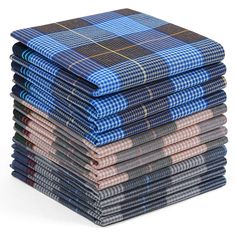 PRICES MAY VARY. SOFT & LONG-LASTING: You can keep these in your pocket for years to come! The Ohuhu Plaid Handkerchiefs will become an instant favorite of yours thanks to their 42S 100% hemmed cotton weave. They are soft to the touch with right thickness to get the job done while lasting you through anything! DIVERSE USES: These handkerchiefs are great for all sorts of settings and occasions such as weddings, business meetings, church, traveling and more. Measuring 16 x16in, this 12 pack comes New Job Gift Men, New Job Gift For Him Men, Cheap Classic Men's Handkerchiefs, Gifts For Navy, Mens Handkerchiefs Crafts, Tie Hanger, Belt Hanger, Hanger Organizer, Handkerchief Men