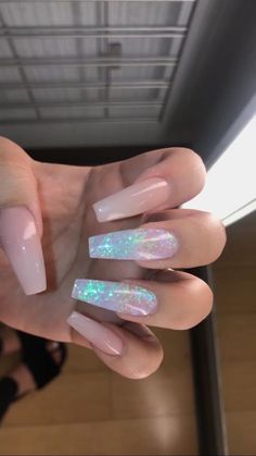 Trendy Nail Art, Nail Shapes, Gorgeous Nails, Cute Acrylic Nails, Love Nails, Trendy Nails, Nail Art Design