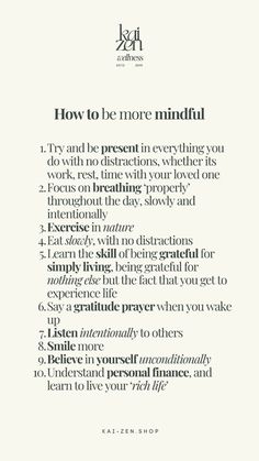 a page from the book how to be more mindful