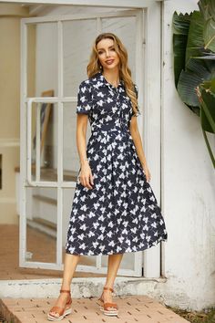 Black Short Sleeve Midi Dress, Short Dress Patterns, Floral Print Short Dress, Solid Midi Dress, Solid Maxi Dress, White Lace Maxi Dress, Floral Chiffon Maxi Dress, Girls Maxi Dresses, Beautiful Casual Dresses