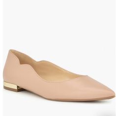 Lovlady Pointed Toe Flat Nine West In Blush (Barely Nude) Or Black 10m *After Payment Pls Send Message With Your Color Choice** Subtle Scalloped Edges And A Gilt (Gold Tone Accent) Heel Strike The Perfect Note Of Elegance On This Pointy-Toe Flat. Synthetic Upper, Lining And Sole Chic Beige Pointed Toe Flats For Spring, Beige Pointed Toe Flats For Spring, Spring Beige Pointed Toe Flats, Beige Low Heel Pointed Toe Flats For Spring, Feminine Almond Toe Pointed Flats For Spring, Chic Beige Pointed Toe Slip-on Flats, Cream Pointed Toe Synthetic Flats, Cream Pointed Toe Flats, Beige Flats For Work