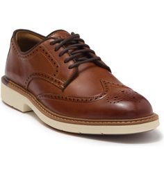 Cole Haan Goto Wingtip Derby | Nordstromrack Fitted Derby Shoes With Brogue Detailing And Plain Toe, Fitted Derby Shoes With Brogue Detailing, Classic Fitted Lace-up Oxfords, Spring Wingtip Oxfords With Leather Sole, Brown Fitted Wingtip Derby Shoes, Brown Wingtip Derby For Semi-formal Occasions, Fitted Oxford Derby For Semi-formal Occasions, Formal Wingtip Derby Shoes, Fitted Wingtip Shoes For Semi-formal Occasions