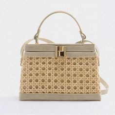 Zara Woven Rattan Cane Top Handle Handbag/Purse. New Without Tags-Never Worn. Can Be Worn As A Top-Handle Or Crossbody. Questions? Leave A Comment. Reasonable Offers Welcome. Perfect For An Event Or To Wear On Your Next Vacation! Cane Bags, Rattan Cane, Zara Bags, Woven Rattan, Top Handle Handbags, Handbag Purse, Crossbody Purse, Purses Crossbody, Purses And Handbags