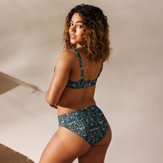 Urban African Print Bathing Suits – a bold fusion of style and culture. These swimsuits aren't just beachwear; they're a statement! Picture yourself strutting poolside or catching waves in designs that reflect you. African Print, Vintage Prints, The Struts, Bathing Suits, High Waist, High Waisted