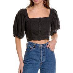 Brand New! Fitted Black Linen Top, Embroidered Cotton Top, Oversized Crop Top, Blue Lace Top, White Silk Blouse, Boho Crop Tops, Strappy Crop Top, Printed Silk Blouses, Printed Sleeveless Blouse