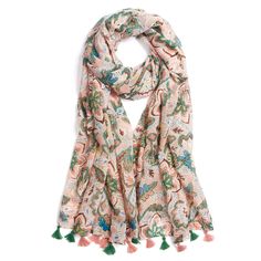 PRICES MAY VARY. ★MATERIAL - Our scarves are made of high quality voile, very lightweight, soft and breathable. ★DESIGN - Our scarves depict vivid and natural floral and plant motifs and are dyed with high quality eco-friendly dyes, the colors are bright and not easy to fade. ★MULTIPURPOSE - Our oversized scarf size is 70x33 inches, can be flexibly transformed according to your needs, adding a unique and stylish element to your look when transformed into neck scarf, capes or shawls. It can also Lightweight Scarves For Summer Beach, Lightweight Summer Scarves For Beach, Lightweight Summer Beach Scarf, Style Scarves, Printed Scarves, Fall Winter Fashion, Leopard Print Scarf, Fall Scarves, Scarf For Women