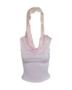 This is a top version of the Gladiatrix Dress. A soft and flattering sleeveless top with a draped cowl hood that can be worn multiple ways - as a hood, as a cowl neck, off the shoulder, and more. This top is also available in multiple colours. The colour displayed here is Dusty Pink. Soft Outfits, Cowl Hood, Pink Clothes, Hooded Cowl, Lagoona Blue, Draped Top, Copper Red, Hooded Top, Cowl Neck Top