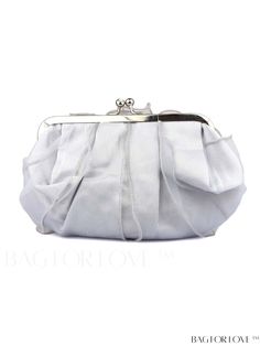 BagForLove - Sophisticated Satin Kiss Lock Evening Bag with Flower Decor Product Description Color Silver Bag Size Small Material Polyester Composition 50% Viscose Size Chart INCH CM Bag Height Bag Length Bag Width Handle Height Strap Length 5.9 inch 8.7 inch 2 inch 7.5 inch 47.2 inch Bag Height Bag Length Bag Width Handle Height Strap Length 15 cm 22 cm 5 cm 19 cm 120 cm Details Pictures Similar Products h2 { text-align: center; } /* æ¢è¡ */ li{ white-space: normal; word-break: break-all; wor Silver Bag, Silver Bags, Flower Decor, Flower Decorations, Evening Bags, Kiss, Satin, Floral, Silver