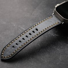 Band Material Type: Leather Band Length: 20cm Clasp Type: buckle Item Type: Watchbands Condition: New with tags Black Watch Accessories With Waxed Finish, Black Waxed Finish Watch Accessories, Black Bracelet Strap Apple Watch Band For Everyday, Black Leather Strap Apple Watch Band For Everyday Use, Black Rectangular Watch Bracelet Strap Accessory, Black Rectangular Watch Bracelet Strap, Wear-resistant Black Apple Watch Band For Outdoor, Black Wear-resistant Apple Watch Band For Outdoor, Black Watch Band For Everyday Use