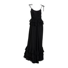 Valentino Boutique Black Beaded Silk Chiffon Evening Gown Size US 6 For Sale at 1stDibs | valentino store usa 6, valetino store usa 6, joshua goen wife Valentino Store, Silk Evening Gown, Embroidered Bodice, Silk Chiffon, Boutique Dresses, Black Silk, Silk Ties, Halter Formal Dress, Evening Gown