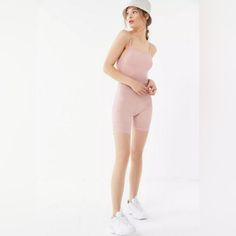 Sheer See Through Stretchy Pull On Style Sparkly Design Throughout Great Cover Up Pink Sleeveless Bodysuit For Loungewear, Trendy Summer Seamless Jumpsuits And Rompers, Casual Pink Bodysuit For Workout, Casual Pink Workout Bodysuit, Pink Bodysuit For Summer Loungewear, Pink Summer Bodysuit For Loungewear, Pink Bodysuit For Spring Loungewear, Spring Pink Bodysuit For Loungewear, Pink Seamless Bodysuit For Spring