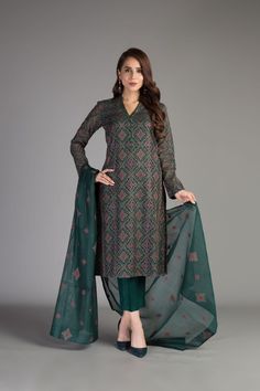 Bareeze Woven Bnl1215 Green Collection 2021