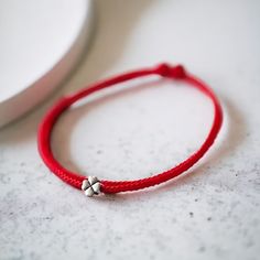 Clover Red String Bracelet, Protection Bracelet, Amulet Kabbalah Red Bracelet, Four Leaf Clover Lucky Handmade Friendship Bracelet - Etsy Adjustable Red Charm Bracelet, Adjustable Red Round Charm Bracelet, Adjustable Round Red Charm Bracelet, Handmade Red Charm Bracelet As Gift, Red Bracelet With Sliding Knot For Valentine's Day, Red Sliding Knot Bracelet For Valentine's Day, Red Jubilee Bracelet Jewelry Gift, Red Bangle Bracelet With Strap, Handmade Red Charm Bracelet For Valentine's Day