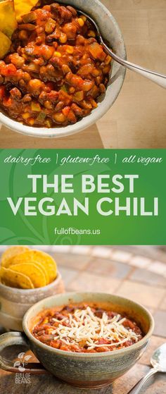 the best vegan chili recipe is made with fresh ingredients