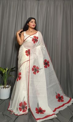 Cotton saree