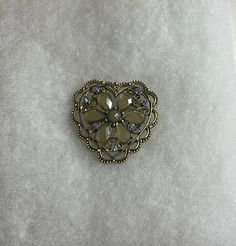 Good vintage condition Elegant Silver Heart Brooches, Elegant Silver Heart-shaped Brooches, Elegant Silver Heart Brooch, Elegant Silver Heart-shaped Brooch, Antique Heart Brooch For Wedding, Vintage Heart-shaped Wedding Brooches, Antique Heart-shaped Wedding Brooch, Vintage Heart-shaped Collectible Brooch, Vintage Heart Shaped Collectible Brooch