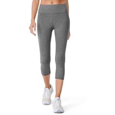 The EVERACTIVE Capri Legging is the definition of lifewear, pairing a sporty look and fit with ultra comfy fabric. Perfect for warm weather exercise and easy-breezy comfort. Casual 4-way Stretch Capris For Yoga, Casual Gray 4-way Stretch Leggings, Casual Gray Leggings With 4-way Stretch, Functional Stretch Yoga Pants For Jogging, Functional Solid Yoga Pants For Jogging, 4-way Stretch Leggings For Running, Gray Stretch Moisture-wicking Activewear, Gray Moisture-wicking Stretch Activewear, Gray 4-way Stretch Moisture-wicking Activewear