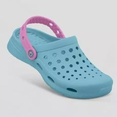 Girls Joybee Dylan Slip On Clogs Blue Purple New With Tags Cute Blue Non-slip Clogs, Non-slip Flat Clogs For The Beach, Casual Light Blue Slip-on Clogs, Cute Slip-on Clogs For Beach, Cute Beach Slip-on Clogs, Purple Slip-on Clogs For Summer, Purple Closed Toe Clogs For Summer, Summer Purple Closed Toe Clogs, Casual Purple Clogs For Summer