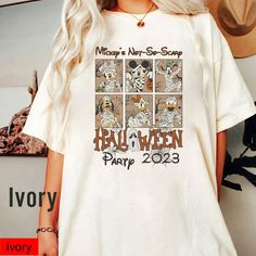 Mickey's Not So Scary Halloween Party 2023 Shirt, Disney 2023 Halloween Party Shirt Party Shirts Men, Disney 2023, Not So Scary Halloween Party, Not So Scary Halloween, Party 2023, 2023 Halloween, Mickey Halloween, Halloween Balloons, Disneyland Shirts