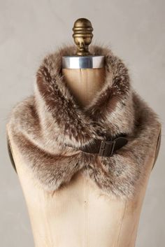 Faux Fur Stole, Fur Stole, Loop Scarf, Winter Accessories