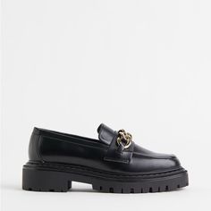 Nwt Looks Like The Princess Polly Black Chunky Loafers Chunky Loafers, H&m Shoes, Black Loafers, Women's Loafers, The Princess, Fall 2024, Princess Polly, Loafers For Women, Shopping List