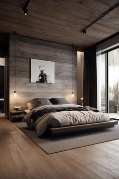 40 Master Bedrooms with Japandi Flair: Warm Minimalism Redefined Aesthetic Bedrooms, Beautiful Bed Designs, Black Bedroom Design, Unique Bedroom Design, Makeover Bedroom, Modern Luxury Bedroom, Living Room Sofa Design, Black Bedroom, Luxury Bedroom Master