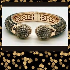 Joan Boyce “Kissable” Brown Pave’ Crystal Cuff Bracelet Condition: Nwot Embrace The Sensual Style And Easy Versatility Of This Captivating Bracelet. Stack It With Some Of Your Old Favorite Bangles Or Wear It Alone. Either Way, It Makes A Statement! Design Information Pav-Set, Round Colored Crystals Ignite The Domed, Structured Cuff Design Raised Oval End Caps Encrusted With Pav-Set, Round Colored Crystals Meet At The Top Geometric Cutouts Line The Interior Details Color: Rose Gold Size: Small/Me Luxury Cuff Bangle Bracelet For Party, Luxury Cuff Bracelet For Parties, Elegant Brown Cuff Bracelet For Formal Occasions, Elegant Brown Bangle For Formal Occasions, Elegant Formal Brown Bangle, Elegant Brown Bracelets For Party, Crystal Cuff Bracelet, Cuff Design, Color Crystal