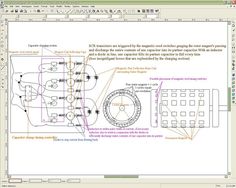 an image of a computer screen showing the layout of a machine with diagrams and instructions on it