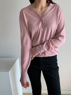 Lightweight summer v-neck cardigan. Button through front and slim fit. Soft and cozy texture. Natural silky, luxurious material. Model is in MINUSEY ONE SIZE. ✔️ Free worldwide express shipping over $100✔️ Loved by 6,500+ customers✔️ Limited edition collections, maximum style⠀⠀⠀⠀⠀⠀⠀⠀⠀Stay ahead of the trend with can’t-find-anywhere-else staples. Your closet will thank you 💕* MINUSEY ONE SIZE = EU 34-38, US 2-6* 35% Silk / 20% Wool / 45% Nylon* Dry clean* Made in Korea - Model Height: 172cm/5'7" (US2, EU34) Cozy Texture, V Neck Cardigan, The Trend, Limited Edition, Slim Fit, V Neck, Texture, Silk, Black