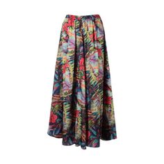 This Christian Siriano New York Tropical Colorful Watercolor Maxi Skirt, Is A Vibrant And Captivating Addition To Your Wardrobe. This Stunning Maxi Skirt Is Perfect For Your Next Vacation, Bringing A Touch Of Beachy Tropical Charm Wherever You Go. With Its Flowing Silhouette And Elastic Waist, It Offers Both Comfort And Style. Crafted From 100% Polyester, This Skirt Is Lightweight And Easy To Care For, Making It Ideal For Your Travels. The Watercolor-Style Floral Print Adds A Burst Of Vibrant Co Simple Top, Colorful Watercolor, Christian Siriano, Red Green, Maxi Skirt, Womens Skirt, Elastic Waist, Comfort Fit, Floral Print