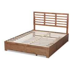 Baxton Studio Piera Modern and Contemporary Transitional Ash Walnut Brown Finished Wood Full Size 3-Drawer Platform Storage Bed FredCo theFredCo Bed Mattress Sizes, No Bed, Platform Storage Bed, Platform Storage, Contemporary Transitional, Room Layouts, Storage Platform, Family Furniture, Bedroom Space