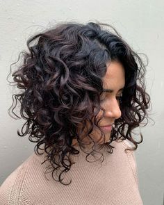 Curly Haircut Inspiration, Curly Lob Haircut, Curly Shag Haircut, Curly Haircut, Curly Lob, Natural Curly Hair Cuts