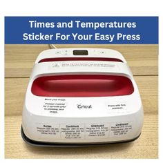 Simplify your iron-on projects with our Easy Press Cricut Transparent Sticker Cheat Sheet. This comprehensive sticker guide provides detailed times and temperatures for various materials, ensuring perfect results every time with your Cricut Easy Press.  This heat guide features times and temperatures for 16 different materials, making it effortless to achieve professional and long-lasting results. Simply apply this convenient sticker to your Cricut Easy Press machine for quick reference while yo Heat Press Settings, Htv Projects, Cute Shirt Designs, Press Machine, Cheat Sheet, Cheat Sheets, Transparent Stickers, Heat Press, Sticker Sheets