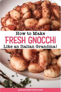 how to make fresh gnocchi like an italian grandma