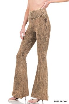 The Acid Wash High Waist Raw Edge Hem Pants are a trendy and edgy addition to your casual wear collection. Their acid wash finish lends a vintage and rebellious vibe, while the high waist design offers a flattering fit and comfortable feel. The raw edge hem adds a stylish, unfinished look, making these pants a versatile choice for creating fashion-forward outfits. Style: Casual Print / Pattern: n/a Silhouette: Wide Leg Pants Fit: Relaxed Embellishment: n/a Length: Long Closure: n/a Lining: n/a M Fashion Forward Outfits, Hem Pants, Plus Swimwear, How To Hem Pants, Perfect Jeans, Skirted Swimwear, Sheer Fabrics, Acid Wash, Print Pattern