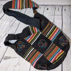 Multicolored Boho Style Patchwork Messenger Bag. Very Spacious Interior To Fit Everything You Need For The Day. Features A Pocket Along The Strap For Added Convenience. New Without Tags. Purchased In India. 100% Cotton Black Tote Hobo Bag For Festival, Black Festival Tote Hobo Bag, Black Festival Hobo Tote Bag, Casual Black Cotton Hobo Bag, Black Rectangular Cotton Hobo Bag, Black Cotton Rectangular Hobo Bag, Casual Multicolor Hobo Bag For Festivals, Black Cotton Tote Hobo Bag, Black Cotton Hobo Tote Bag