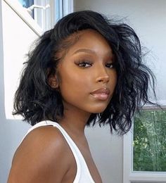 Pelo Afro, Baddie Hairstyles, Medium Hair Cuts, Aesthetic Hair, Textured Hair, Medium Length Hair Styles, Hair Looks, Bob Hairstyles, New Hair