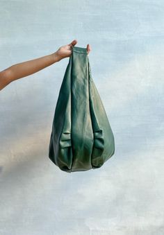 DARK GREEN Large Hobo Bag Soft Leather Hobo Bag Soft - Etsy Green Leather Hobo Shoulder Bag, Green Leather Tote Hobo Bag, Green Leather Hobo Tote Bag, Green Hobo Bag For Travel, Green Hobo Travel Bag, Green Leather Hobo Bag With Handle Drop, Green Soft Leather Hobo Bag For Shopping, Everyday Green Soft Leather Bucket Bag, Green Hobo Bag For Everyday Use