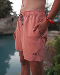 Your favorite swim trunks, now in a new color: Mauve! And, they are seriously so RAD! Here are a few of our favorite features of the Noah: 4-way stretch Drawstring waist band Back pocket with rivet No inner lining Rubber stamp Rad logo True to size Athleisure Beach Shorts With Pockets, Relaxed Fit Swim Trunks With Pockets, Relaxed Fit Swim Trunks With Side Pockets, Swim Trunks With Built-in Shorts Relaxed Fit, Solid Swim Trunks With Built-in Shorts Relaxed Fit, Athleisure Swim Trunks With Pockets For Beach, Casual Athletic Shorts With Pockets For Poolside, Short Swim Trunks With Side Pockets, Sporty Short Swim Trunks For Warm Weather