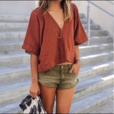 Free People Distressed Shorts -These Are A Best Seller And Loved By Many Don’t Miss Out On This Amazing Cut And Distressing These Have To Offer, These Are A Dark Olive Army Green Summer V-neck Top With Pockets, Short Length Beach Tops With Pockets, Short-length Tops With Pockets For Vacation, Short Length Tops With Pockets For Vacation, Vacation Tops With Pockets Short Length, Beach Tops With Pockets And Short Length, Beach Tops With Pockets, Short Style, Beach Tops With Pockets, Short Length, Chic Short Beach Tops