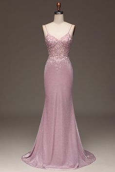 Unique Pink Dress, Pink Semi Formal Dress, Baby Pink Prom Dress, Wardrobe Necessities, Pretty Gowns, Glitter Blush, Unique Formal Dresses, Blush Prom Dress, Prom Dress Inspo