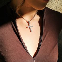 Silver Crystal Cross Necklace Elegant Pendant Cross Necklace With Adjustable Chain, Elegant Pendant Cross Necklace With Clavicle Chain, Elegant Cross Pendant Necklace With Clavicle Chain, Elegant Cross Necklace With Adjustable Chain, Elegant Cross Jewelry With Adjustable Chain, Elegant Jewelry With Adjustable Cross Chain, Elegant Cross Chain Necklace With Adjustable Chain, Elegant Clavicle Chain With Cross Pendant Jewelry, Elegant Clavicle Chain Jewelry With Cross Pendant