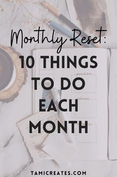 Monthly Home Checklist, How To Do A Monthly Reset, How To Do Things For Yourself, Things You Should Do Every Month, Things To Do Monthly For Yourself, How To Plan My Life, January Reset Challenge, How To Reset My Life, Things To Do At The Start Of The Month