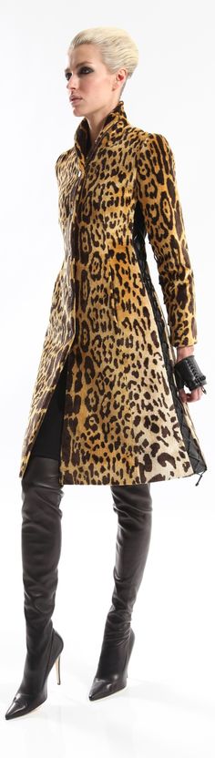 Chado Ralph Rucci Leopard Coat, Animal Print Outfits, Leopard Fashion, Animal Print Fashion, Elegante Casual, Estilo Chic, Print Coat, Animal Fashion