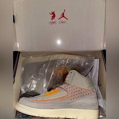 Brand New Union Jordan 2 Jordan 2 Union Rattan, Air Jordan 2 Retro, Air Jordan 2, Jordan Grey, Jordan Shoes Retro, Red Beach, Jordan 2, Air Jordans Retro, Jordans For Men