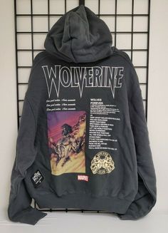 Darc Sport x Marvel Wolverine "Berserk" Premium Zip Up Hoodie Size Medium *Ltd. 1000/SOLD OUT*. Each item is individually numbered out of the 1000 made. Condition is "New with tags" in sealed packaging. Shipped with USPS Priority Mail. Darc Sport Outfit, Darc Sport Clothing, Marvel Streetwear, Berserk Hoodie, Marvel Products, Marvel Clothing, Art Closet, Marvel Items, Marvel Hoodie