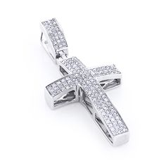 Item Code: 311285&#44 Diamond Cross Necklaces, White Gold Set, Solitaire Pendant Necklace, Gold Diamond Jewelry, Diamond Cross Pendants, Diamond Cross, Cross Pendant Necklace, Diamond Watch, Silver Diamonds