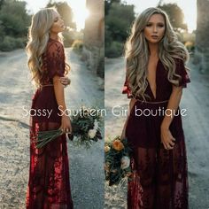 New Wine Red Lace Maxi Dress With Built In Shorts Jumpsuit. Poly Spandex Material. Boho Gypsy Western Hippie Coastal Farmhouse French Vintage Renaissance Victorian Anthropology Beach Lace Christmas Yellowstone Holiday Shabby Chic Rustic Preppy Tropical Spell Anthropologie Coachella Festival Love And Lemons Free People Faux Fur Closet Details Please Read No Low-Ball Offers Shipping 1-4 Days No Exchanges Per Posh Bx80bx96 Western Boho Prom Dresses, Country Gala Dress, Cow Girl Dresses, Wedding Guest Dresses With Cowboy Boots, Wedding After Party Dress Guest, Hipster Wedding Guest Outfit, Mother Of The Bride Dresses With Cowboy Boots, Fancy Dress With Cowboy Boots, Country Formal Dress