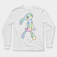 Cool squid ward tripping -- Choose from our vast selection of Long Sleeve T-Shirts to match with your favorite design to make the perfect custom graphic Long Sleeve T-shirt. Pick your favorite: Classic or Premium. Customize your color! For men and women. Trippy Shirt Designs, Fun Long Sleeve T-shirt With Screen Print, Playful Graphic T-shirt For Streetwear, Fun Long Sleeve Screen Print T-shirt, Playful Graphic Tops For Streetwear, Squid Ward, Spongebob Squarepants, Graphic Long Sleeve, Long Sleeve T Shirts